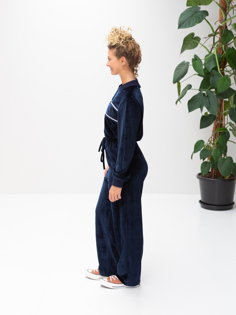 Velma Velvet Jumpsuit, Women’s Jumpsuit